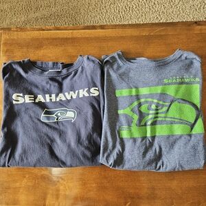 NFL Blue Long Sleeve Tees